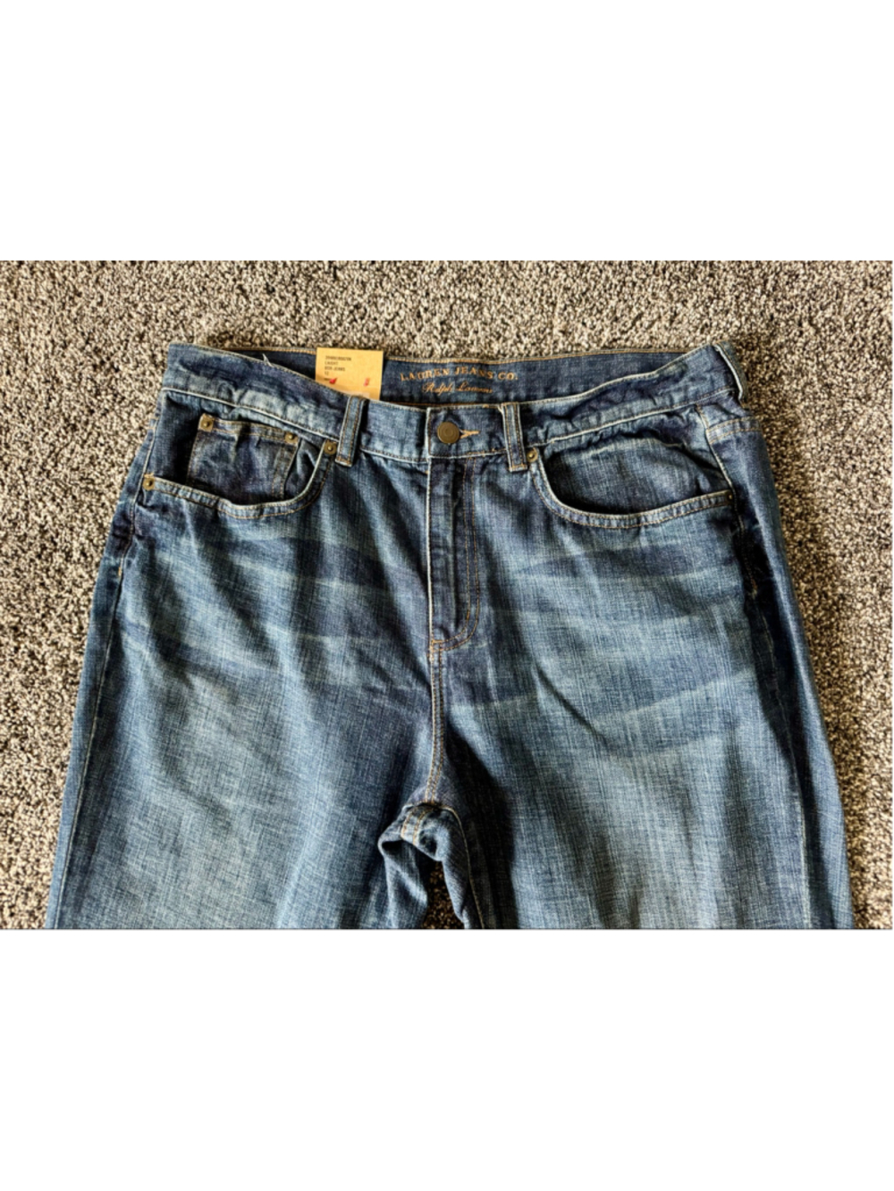 Women's Lauren Jeans Co. Ralph Lauren Laight Modern Slim Ankle Jeans SZ 12 NWT - Picture 4 of 12